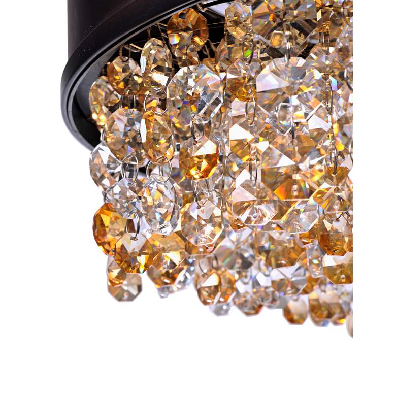Image 3 Maxim Mystic 24" Wide Bronze Modern Crystal LED Pendant Light more views