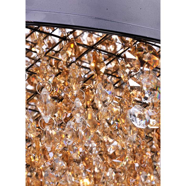 Image 5 Maxim Mystic 24" Wide Bronze Modern Crystal LED Pendant Light more views