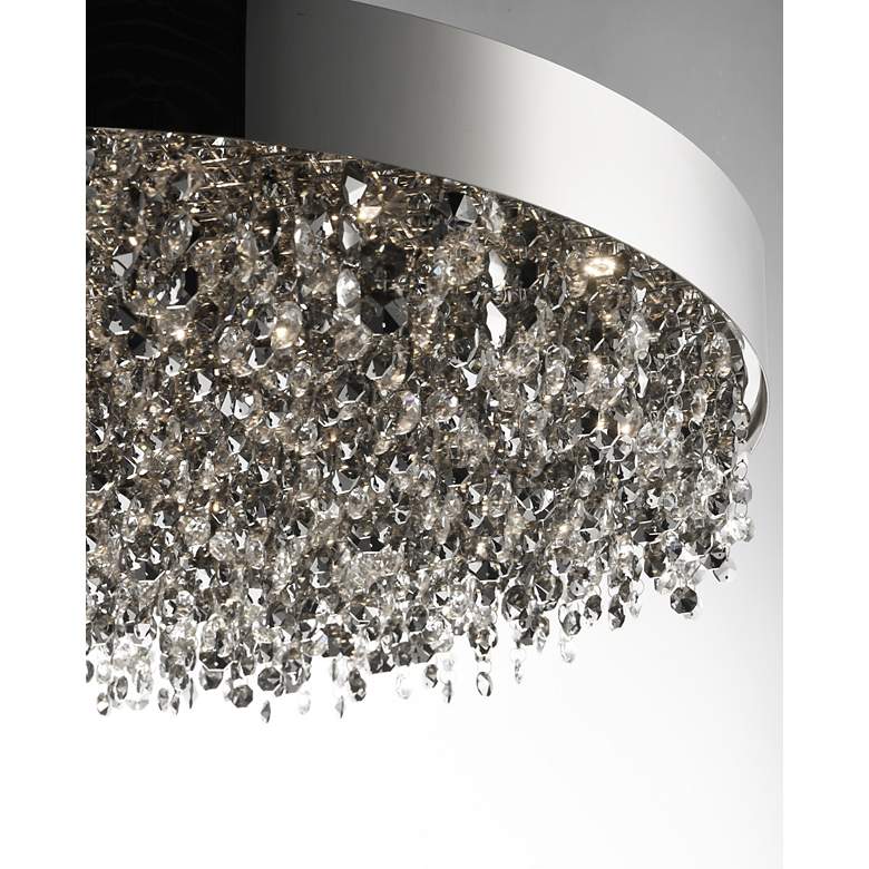Image 3 Maxim Mystic 30"W Polished Chrome Crystal LED Pendant Light more views