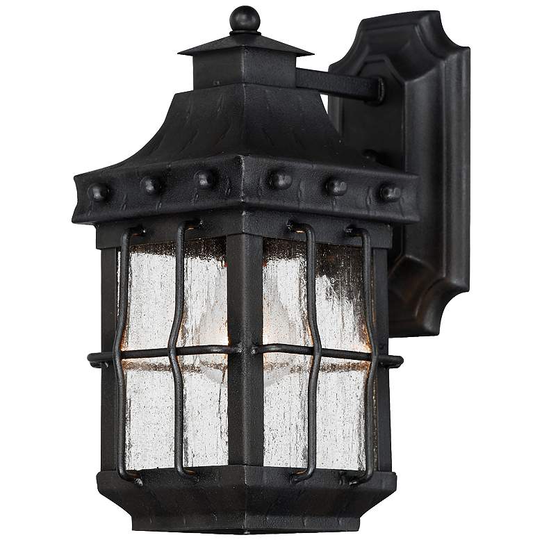 Image 2 Maxim Nantucket 13" High Country Forge Outdoor Wall Light