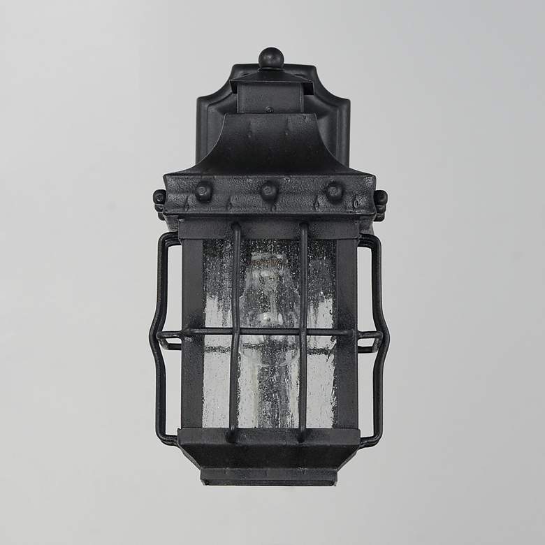 Image 4 Maxim Nantucket 13 inch High Country Forge Outdoor Wall Light more views