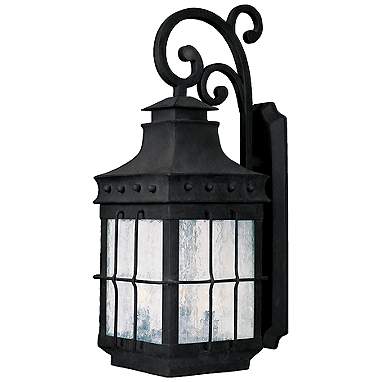Maxim Nantucket 32" High Country Forge Outdoor Wall Light