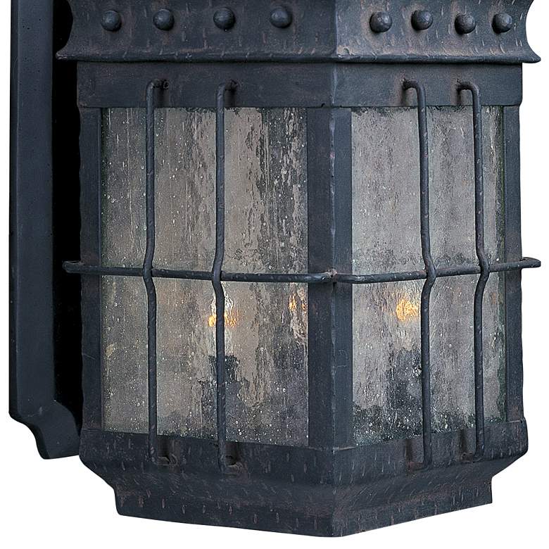 Image 4 Maxim Nantucket 32" High Country Forge Outdoor Wall Light more views
