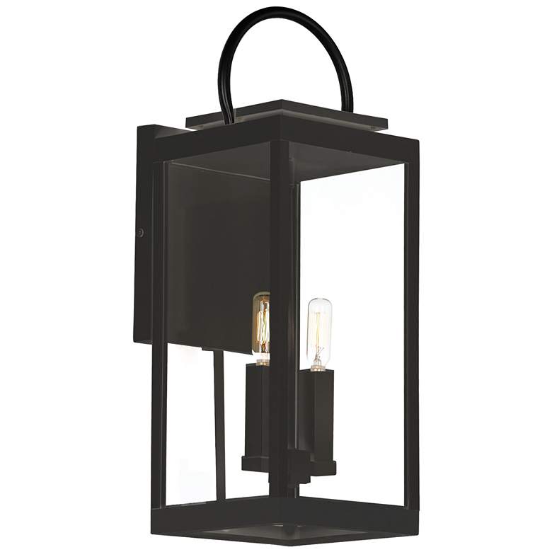 Image 1 Maxim Nassau 21.3 inch High Vivex Outdoor Lantern Wall Light