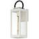 Maxim Nassau Vivex 16"H White and Black Outdoor Wall Light