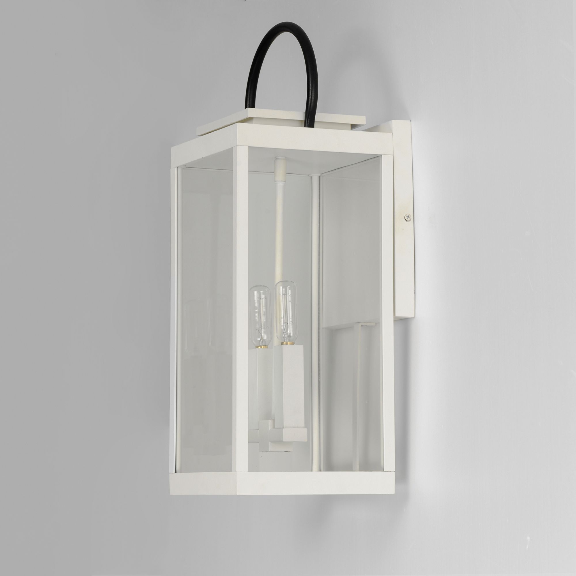 Image 3 Maxim Nassau Vivex 20 1/4"H White 2-Light Outdoor Wall Light more views