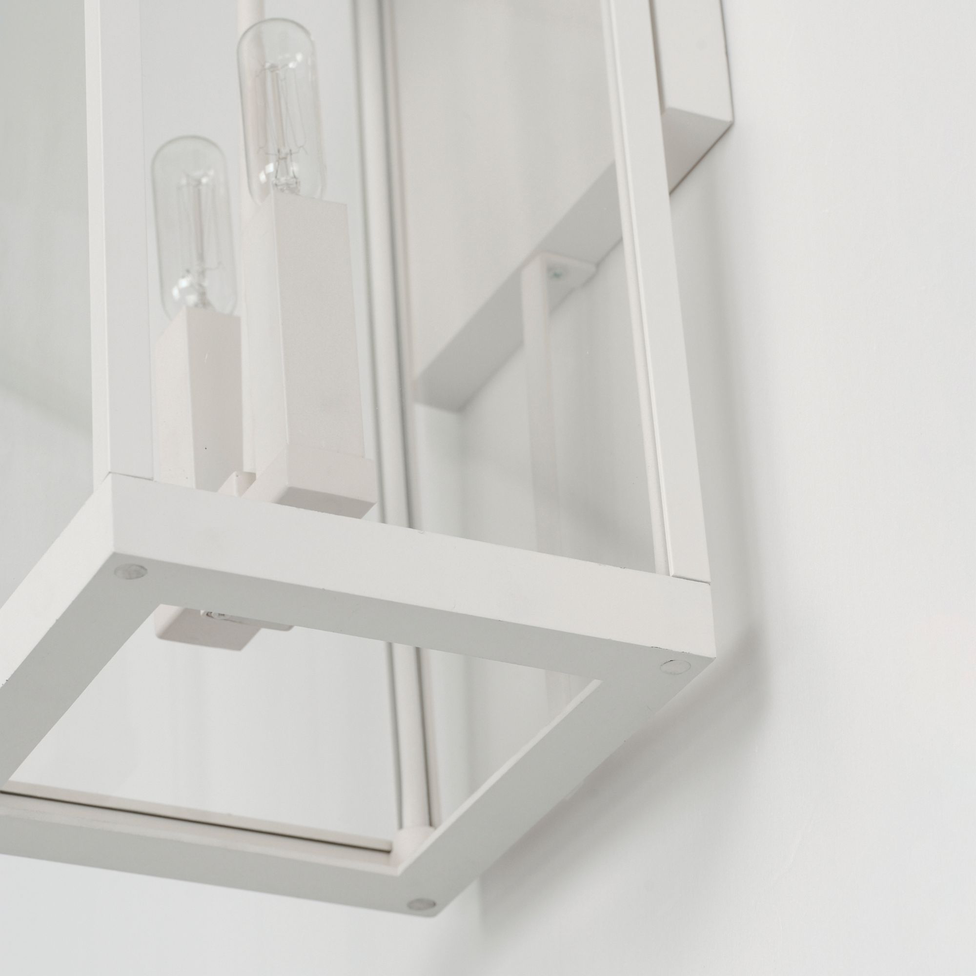 Image 5 Maxim Nassau Vivex 20 1/4"H White 2-Light Outdoor Wall Light more views