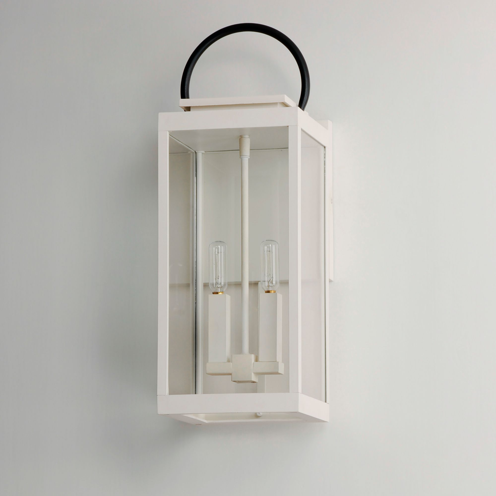 Image 7 Maxim Nassau Vivex 20 1/4"H White 2-Light Outdoor Wall Light more views