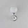 2_Maxim Neve 12" High Polished Chrome 1-Light Wall Scone more views