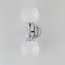 4_Maxim Neve 15 1/2" High Polished Chrome 2-Light Wall Sconce more views