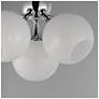 4_Maxim Neve 18 3/4" Wide Polished Chrome 3-Light Ceiling Light more views