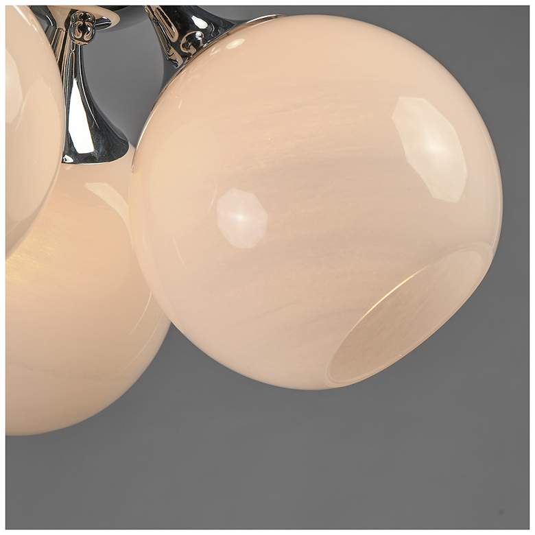 Image 5 Maxim Neve 18 3/4" Wide Polished Chrome 3-Light Ceiling Light more views