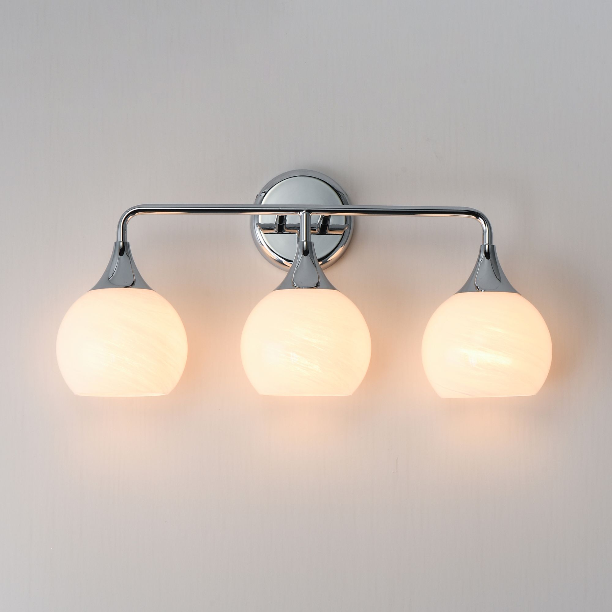 Image 3 Maxim Neve 22 1/2" Wide Polished Chrome 3-Light Bath Vanity more views