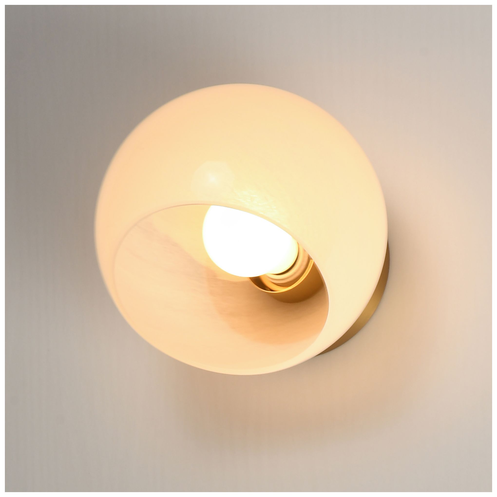 Thumbnail4 of Maxim Neve 7 3/4" Marble/Natural Aged Brass 1-Light Wall Sconce more views