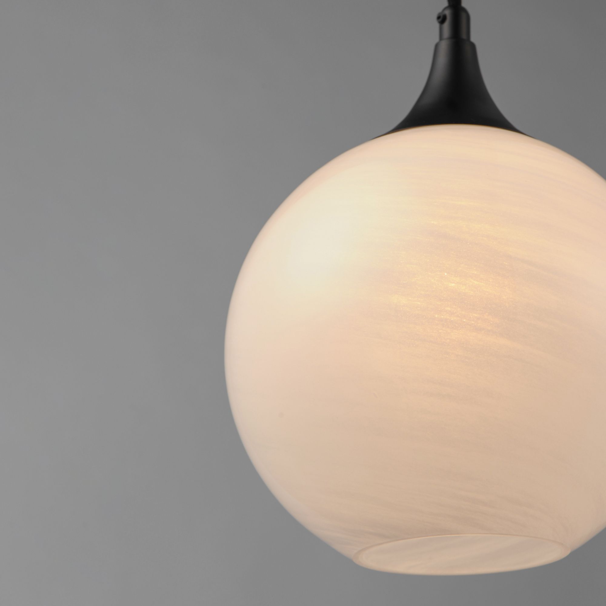 Image 4 Maxim Neve 9" Wide Black Single Pendant more views