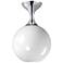 Maxim Neve 9" Wide Polished Chrome Ceiling Light