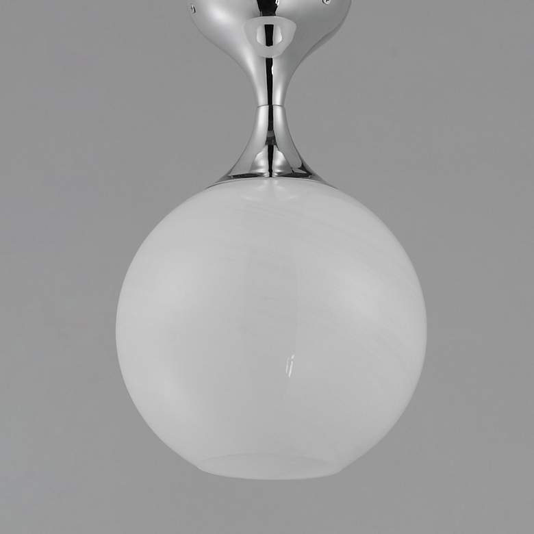 Image 2 Maxim Neve 9" Wide Polished Chrome Ceiling Light more views