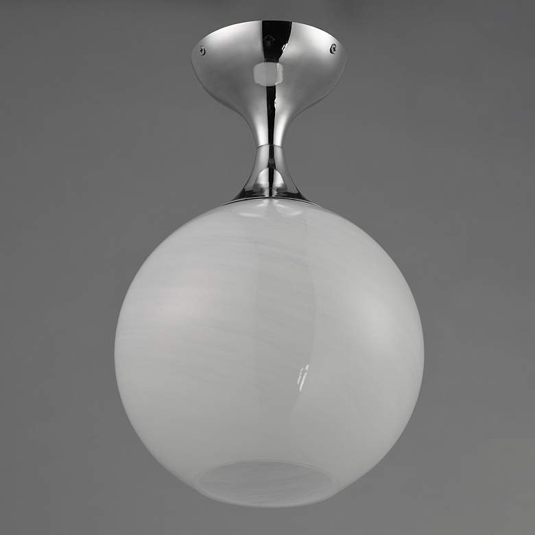 Image 4 Maxim Neve 9" Wide Polished Chrome Ceiling Light more views