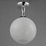 4_Maxim Neve 9" Wide Polished Chrome Ceiling Light more views