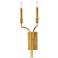 Maxim Normandy 24 1/4" High Gold Leaf 2-Light Wall Sconce