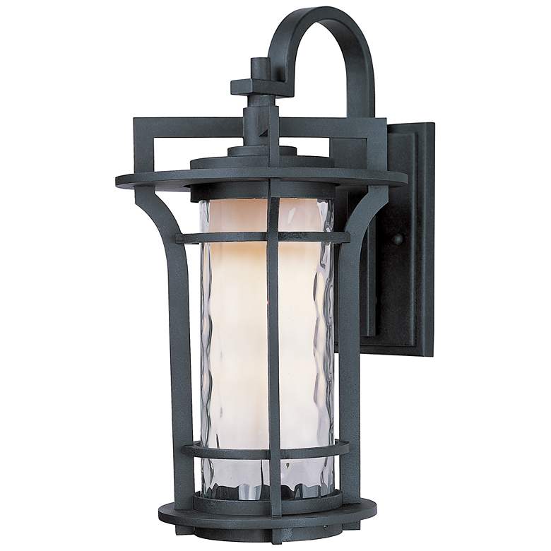 Image 1 Maxim Oakville 17 1/2" High Black Oxide Outdoor Wall Light