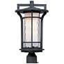 1_Maxim Oakville 17 3/4"H Black Oxide LED Outdoor Post Light