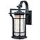 Maxim Oakville LED 14 1/4" High Black Oxide 1-Lt Outdoor Wall Lantern