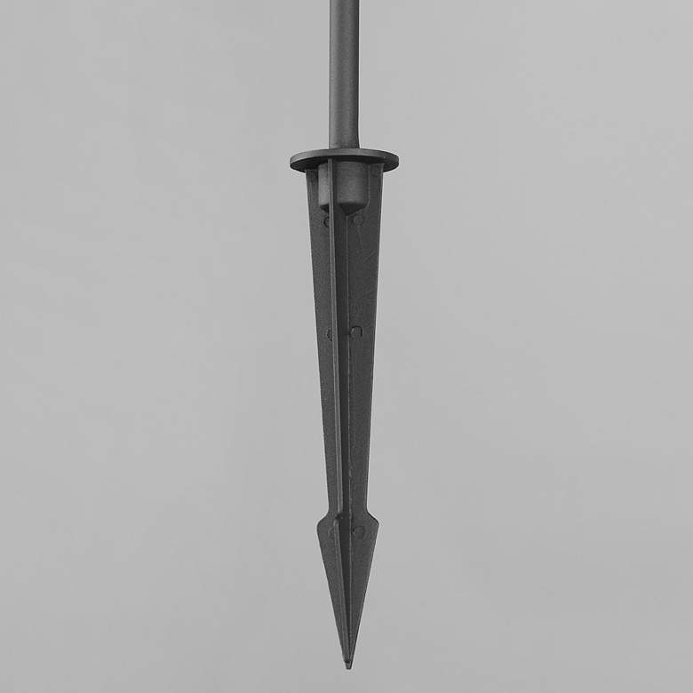 Image 4 Maxim Odette 27 1/2" High Black LED Garden Light more views