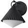 Maxim Odette 9 1/2" High Black Outdoor Wall Light
