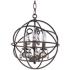 Maxim Orbit 12" Wide 3-Light Oil Rubbed Bronze Mini Pendant