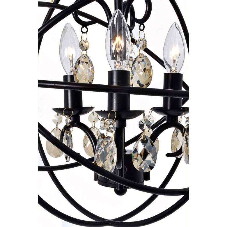 Image 3 Maxim Orbit 12 inch Wide 3-Light Oil Rubbed Bronze Mini Pendant more views