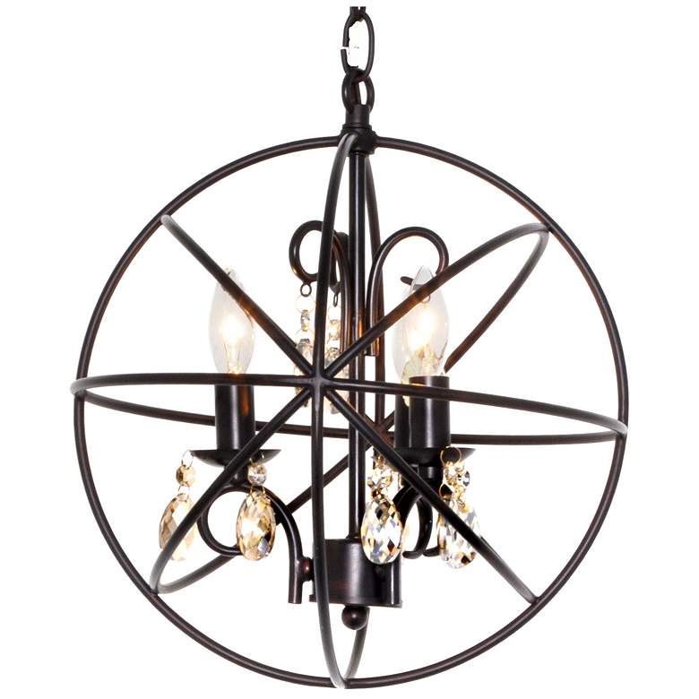 Image 6 Maxim Orbit 12" Wide 3-Light Oil Rubbed Bronze Mini Pendant more views