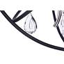 4_Maxim Orbit 19" Wide Anthracite and Nickel 4-Light Chandelier more views