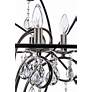 5_Maxim Orbit 19" Wide Anthracite and Nickel 4-Light Chandelier more views