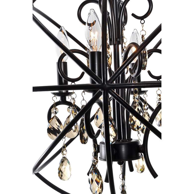 Image 4 Maxim Orbit 19" Wide Oil-Rubbed Bronze 4-Light Pendant more views