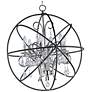 2_Maxim Orbit 25" Wide 6-Light Anthracite and Nickel Orb Pendant Light