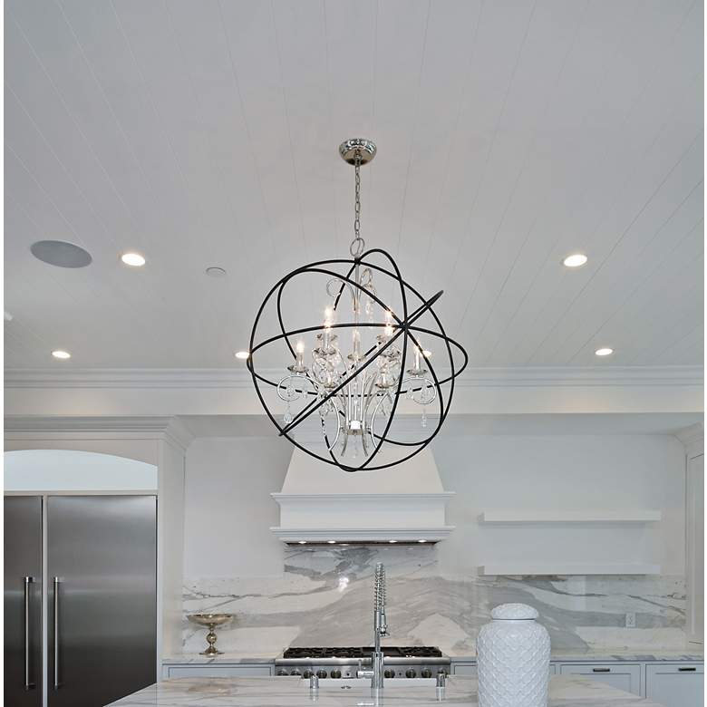 Image 6 Maxim Orbit 25" Wide Oil-Rubbed Bronze Orb Chandelier more views