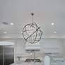 6_Maxim Orbit 25" Wide Oil-Rubbed Bronze Orb Chandelier more views