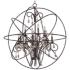 Maxim Orbit 40" Wide Oil-Rubbed Bronze Orb Chandelier