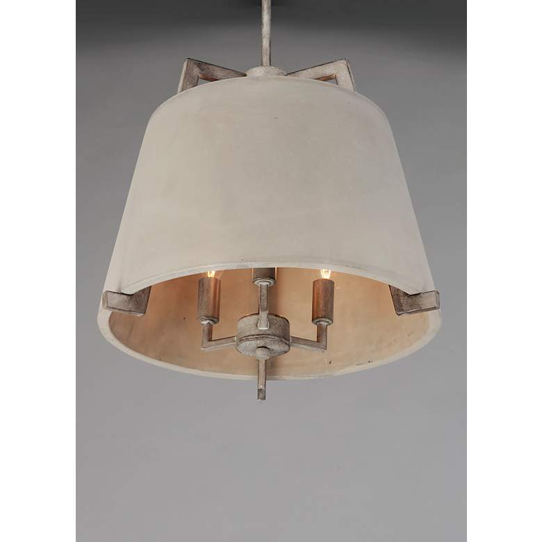 Image 6 Maxim Orson 16 3/4" Wide Driftwood Pendant Light more views