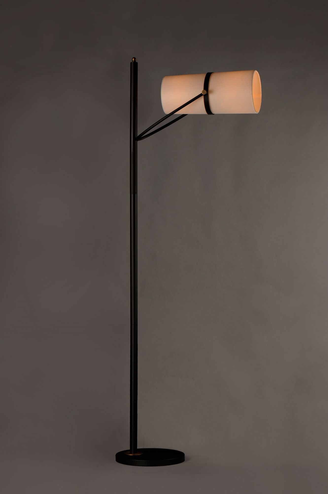 Maxim Oscar 70 1/4" High Adjustable Tilt Shade Modern Floor Lamp