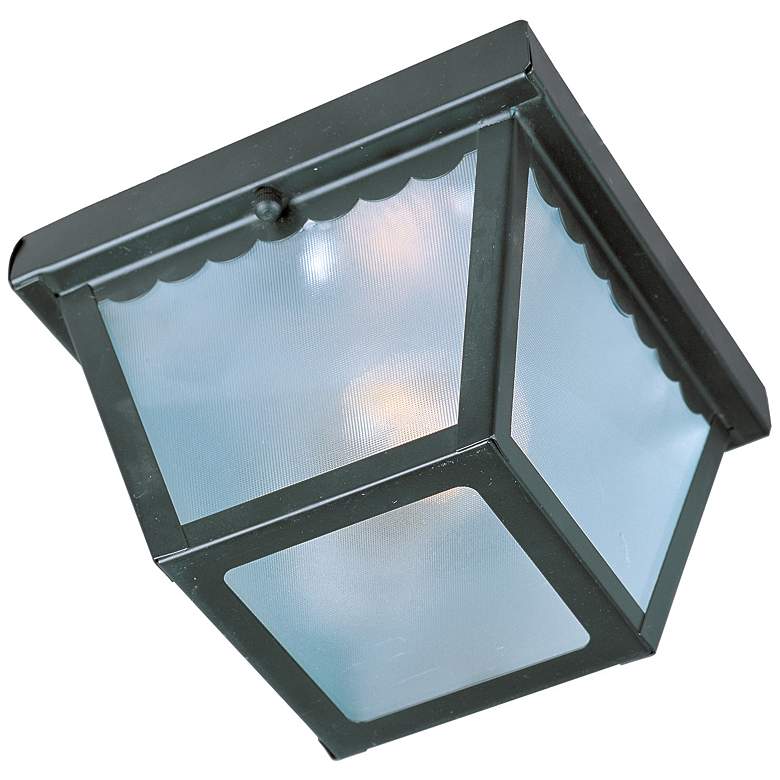Image 1 Maxim Outdoor Essentials 7 1/2" Wide Outdoor Flush Mount Ceiling Light