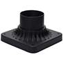 1_Maxim Outdoor Essentials Black Post Light Mount Adapter