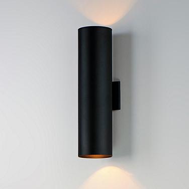Maxim Outpost 15" High Black LED Outdoor Wall Light