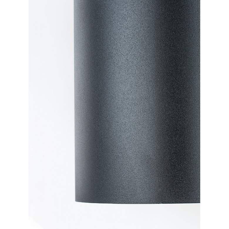 Image 4 Maxim Outpost 22" High Black Cylinder LED Outdoor Wall Light more views
