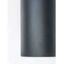 5_Maxim Outpost 22" High Black Cylinder Outdoor Wall Light more views