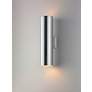 3_Maxim Outpost 22" High Brushed Aluminum Outdoor Wall Light more views