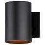 1_Maxim Outpost 7 1/4" High Black Outdoor Wall Light