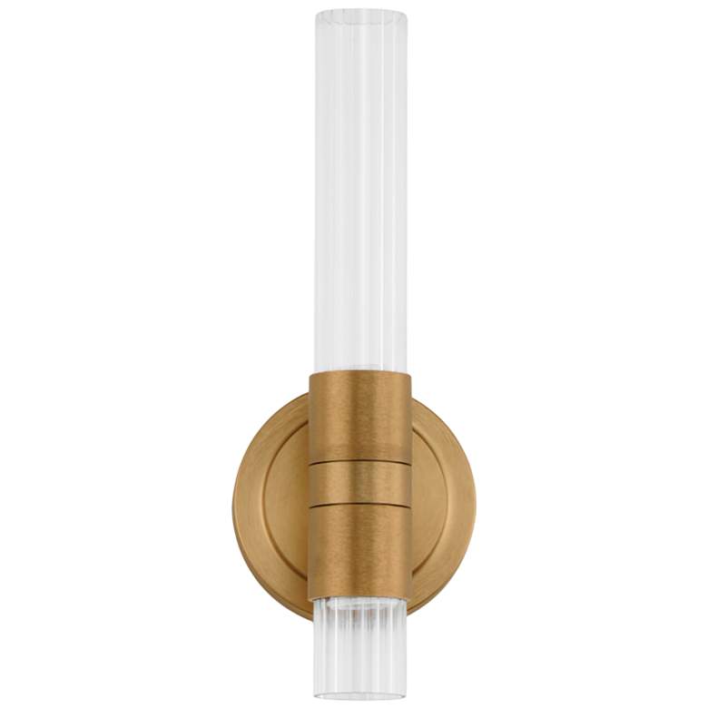 Image 4 Maxim Ovation 13" High Gold LED Wall Sconce more views