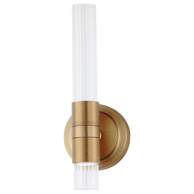 Image 6 Maxim Ovation 13" High Gold LED Wall Sconce more views